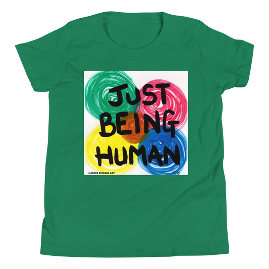 Wearable Art T-shirt | "JUST BEING HUMAN"